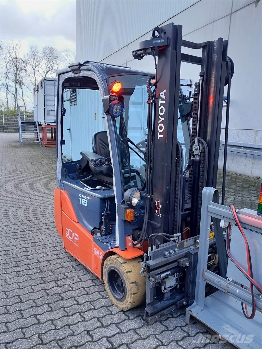 Toyota 8FBEKT18 Elektriske trucker