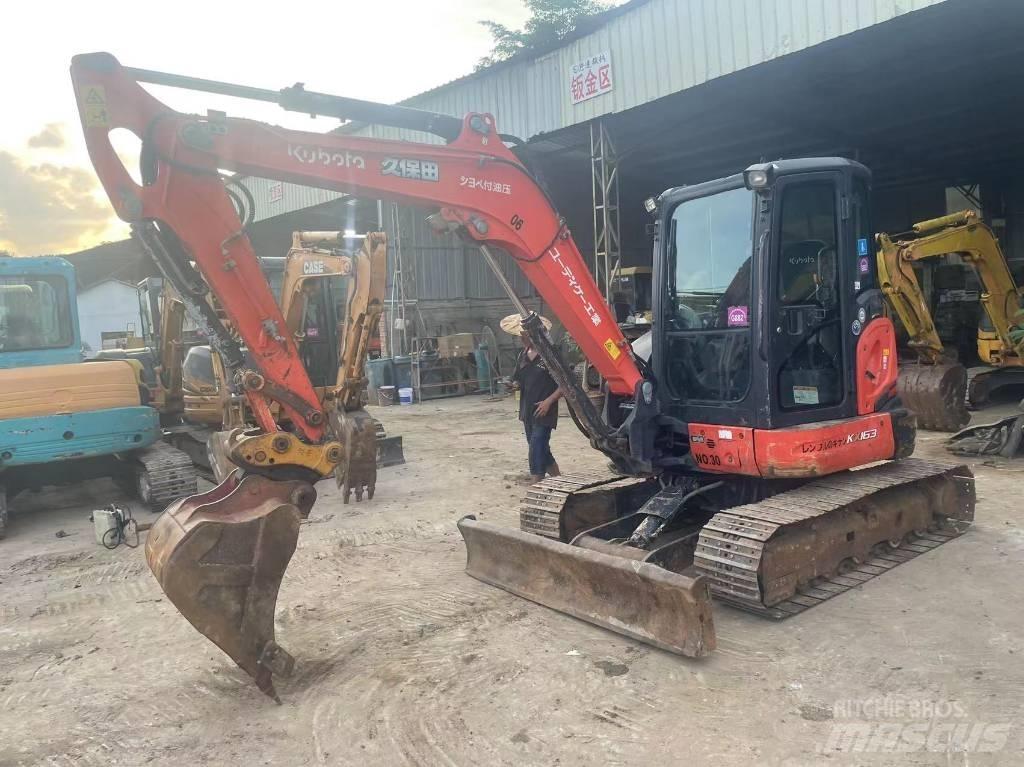 Kubota KX163 Beltegraver