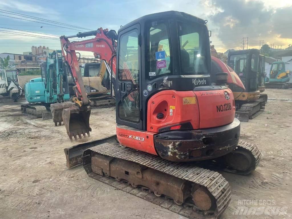 Kubota KX163 Beltegraver