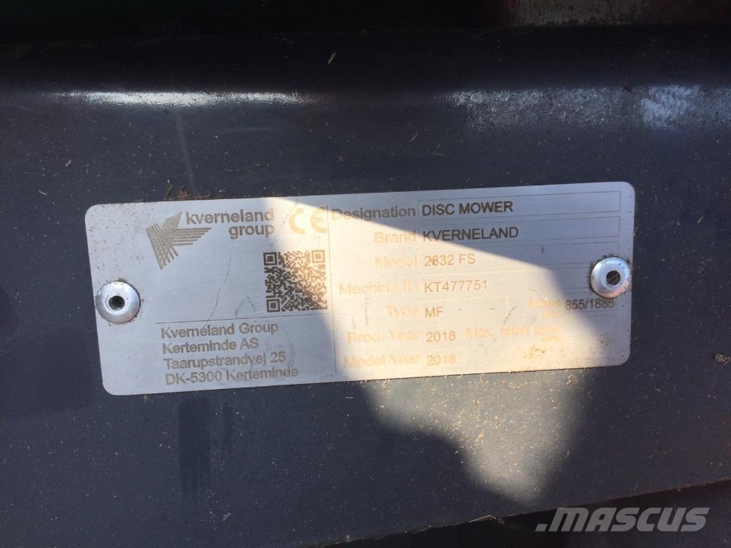 Kverneland 2832 FS Slåmaskiner