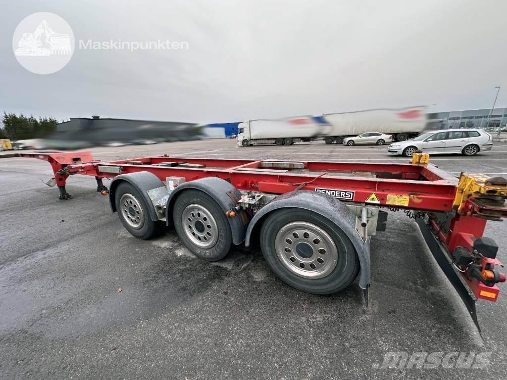 Renders RPS 10 Containerchassis Semitrailere
