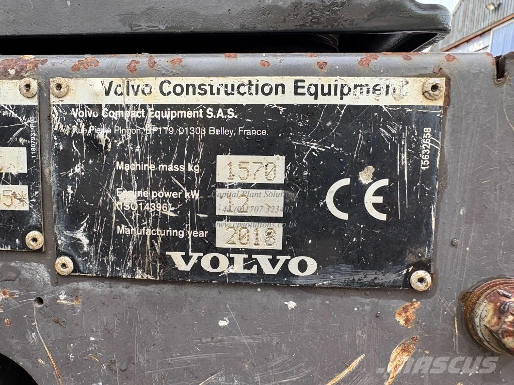 Volvo EC 15 D Minigravere <7t