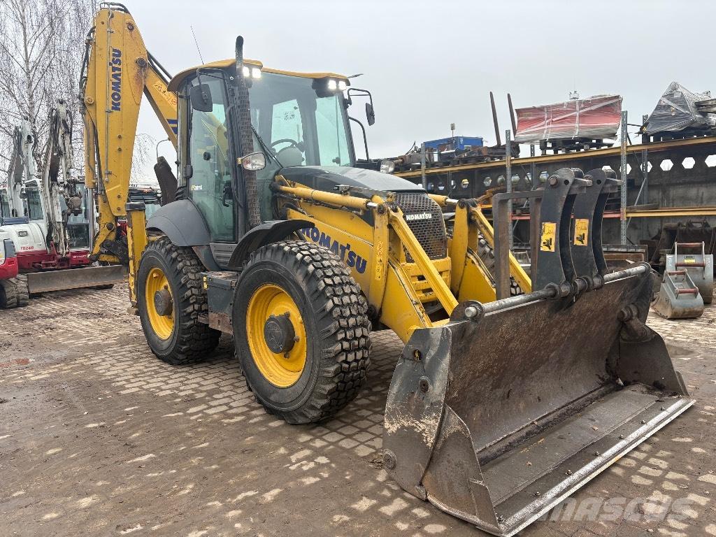 Komatsu WB 97 S Traktorgravere