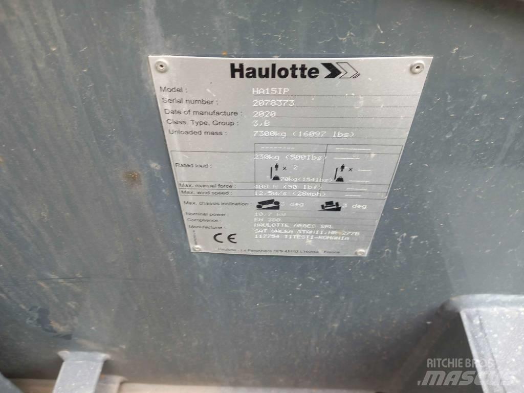 Haulotte HA 15 IP Leddede bomlifter