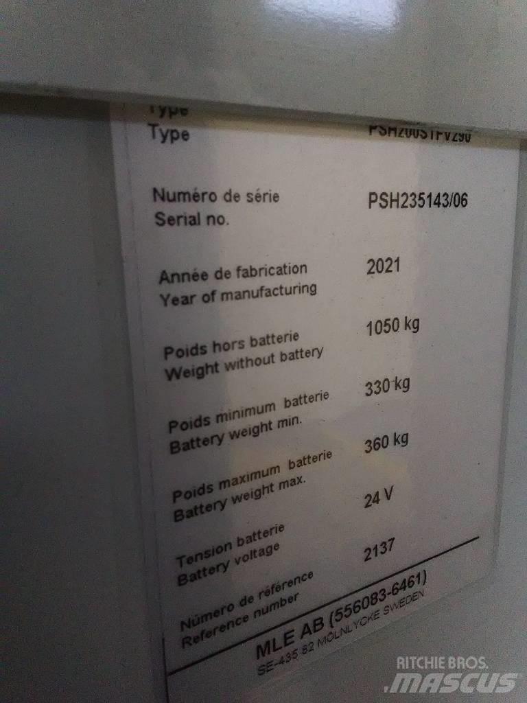 UniCarriers PSH200 Ledestablere