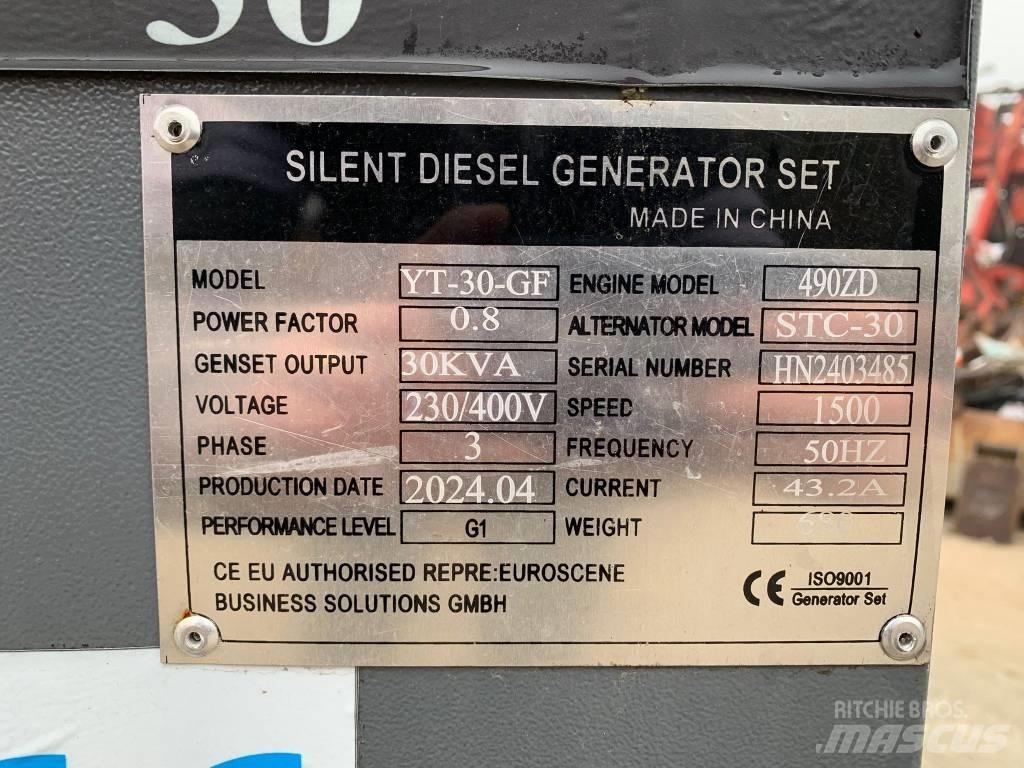  YT 30GF Diesel Generatorer