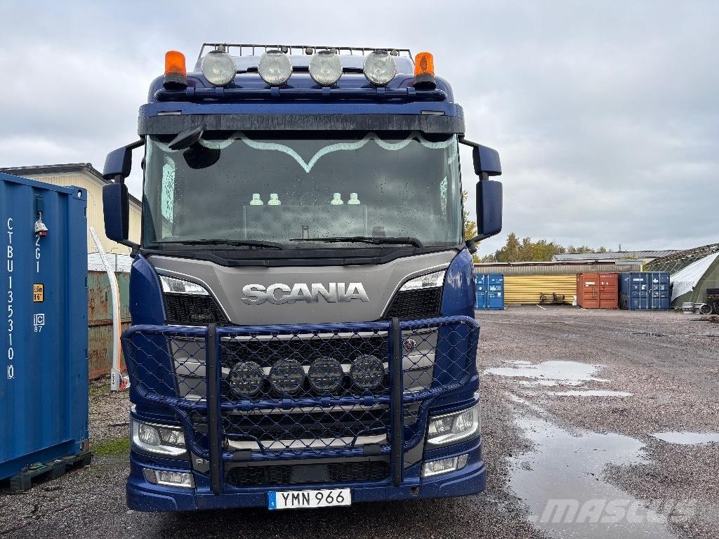 Scania R650B6X4NB Tømmerbiler