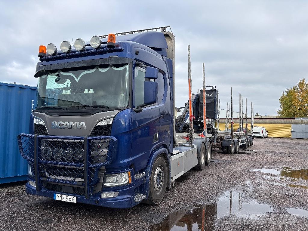 Scania R650B6X4NB Tømmerbiler