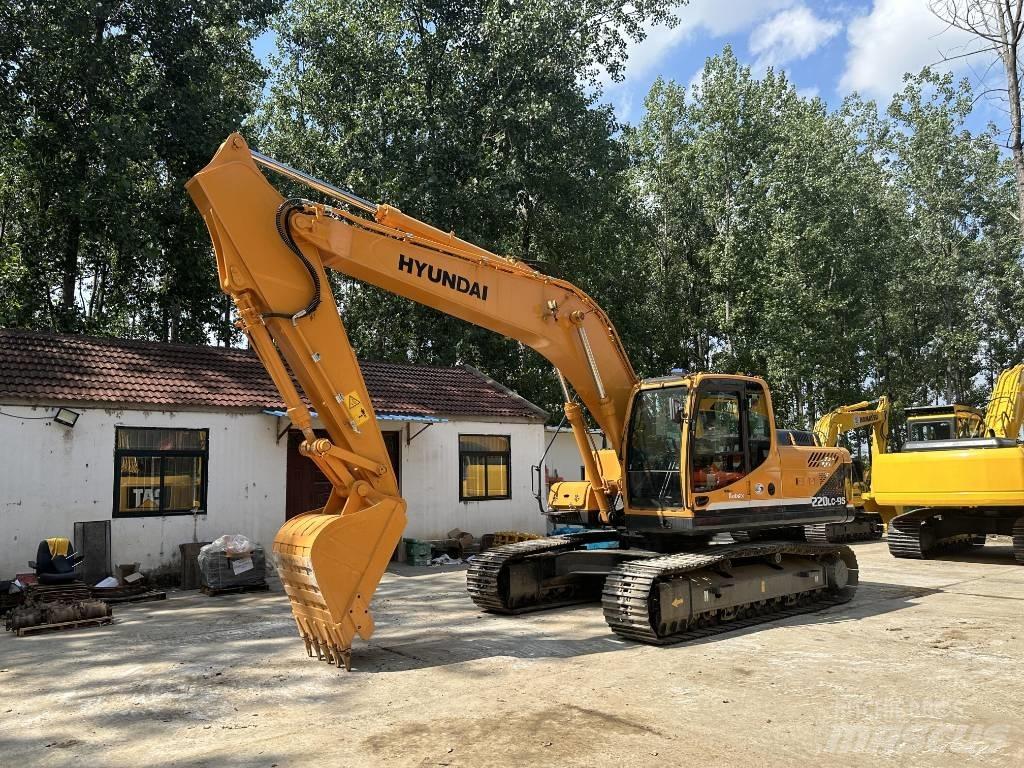 Hyundai 220LC-9S Beltegraver