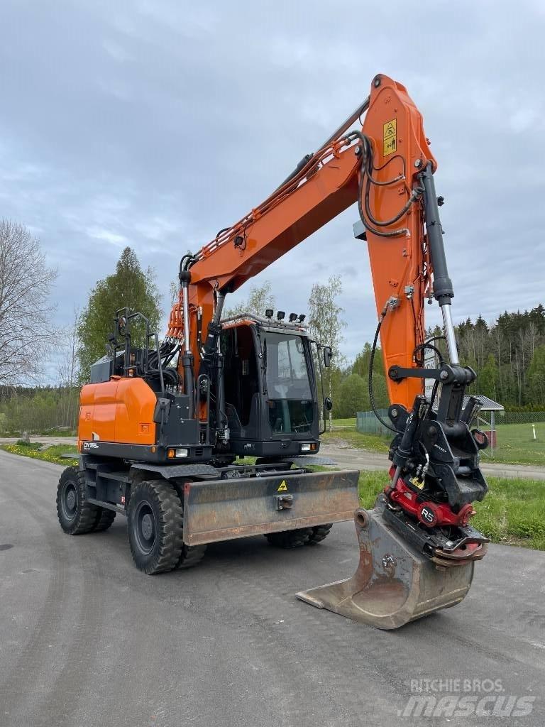 Doosan DX 165 W Hjulgravere