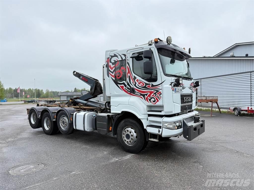 Sisu R500 E13M 8x4 Krokbil