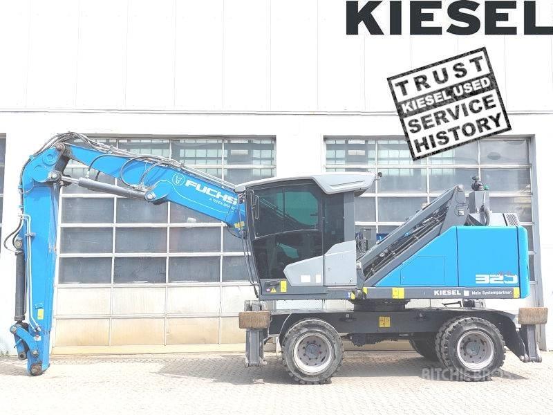 Fuchs MHL 320 F Gravemaskiner for avfallshåndtering