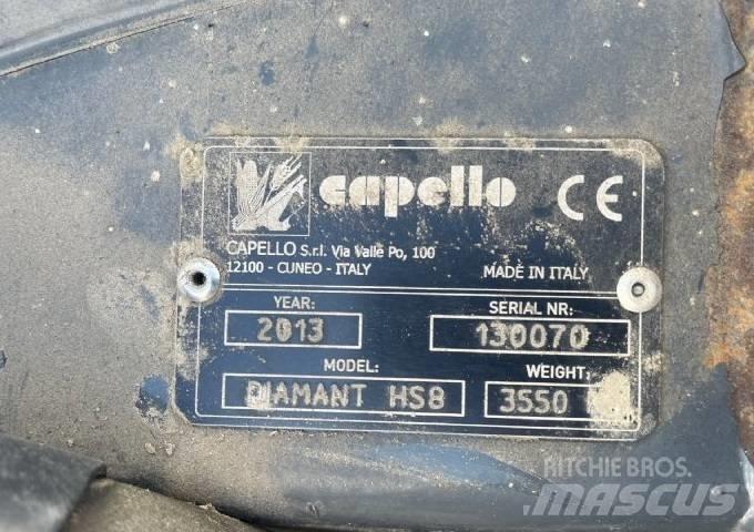 Capello diamand HS8 Skjærebord til skurtresker