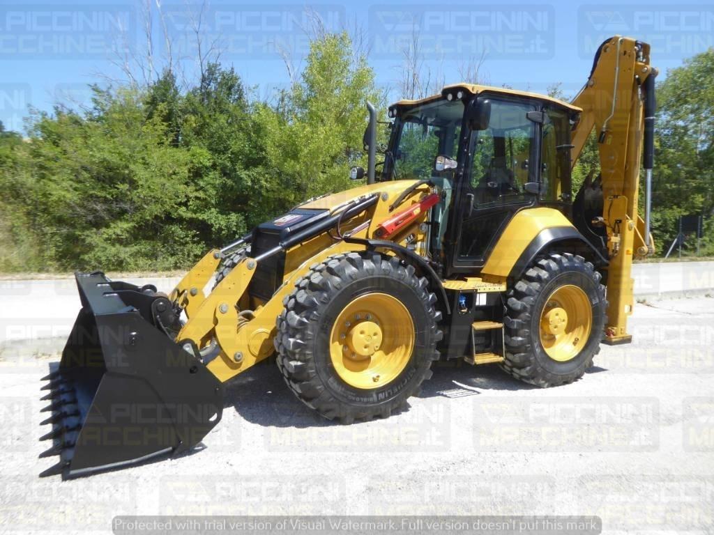 CAT 444 Traktorgravere