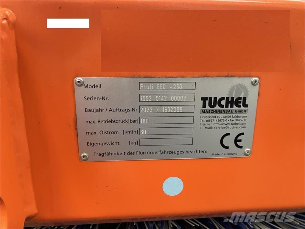 Tuchel Profi 660 Feiemaskiner