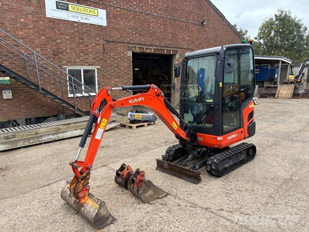Kubota KX 016-4 Minigravere <7t