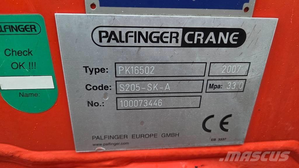 Palfinger PK 16502 Stykkgods kraner