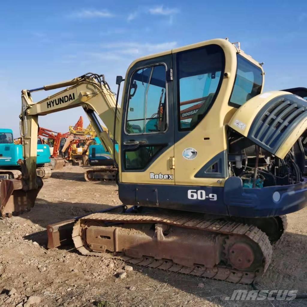 Hyundai R60-9 Minigravere <7t