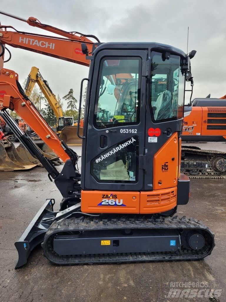 Hitachi ZX 26 U-6 Minigravere <7t
