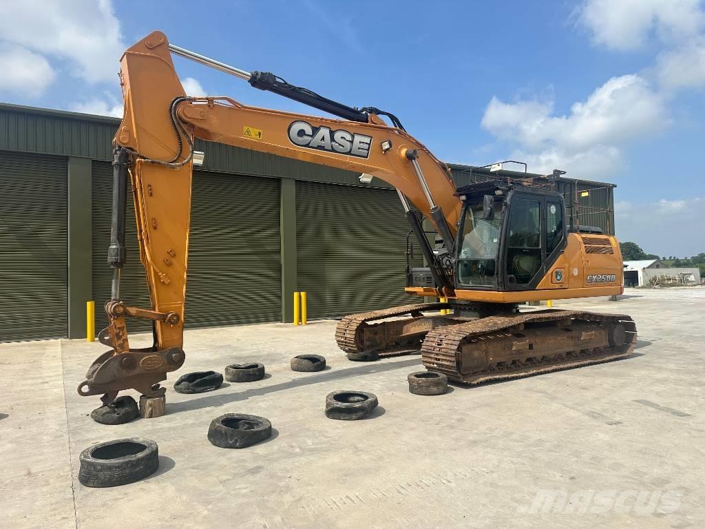 CASE CX 250 D Beltegraver
