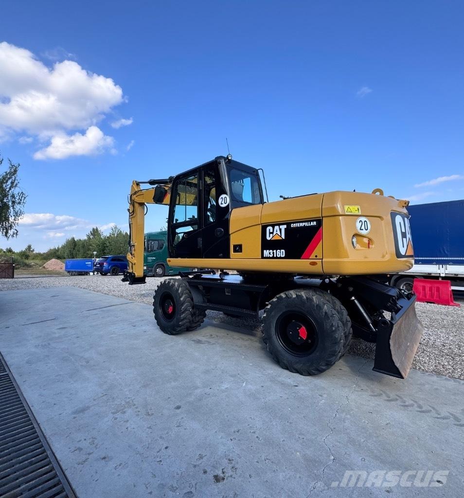 CAT 316 D Hjulgravere