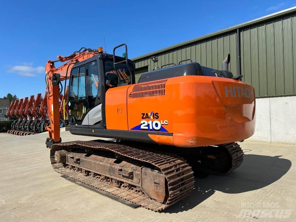 Hitachi ZX 210 LC-6 Beltegraver