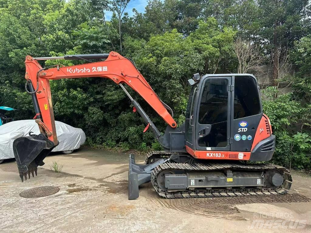 Kubota KX 183 Beltegraver