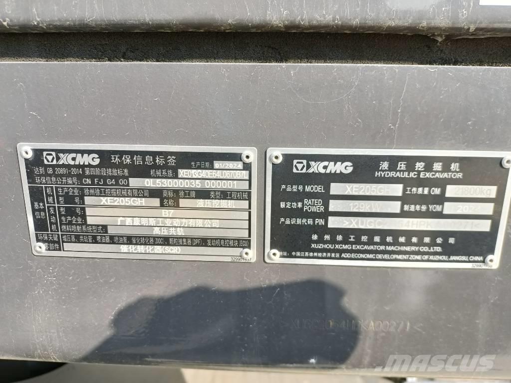 XCMG XE205GH Beltegraver