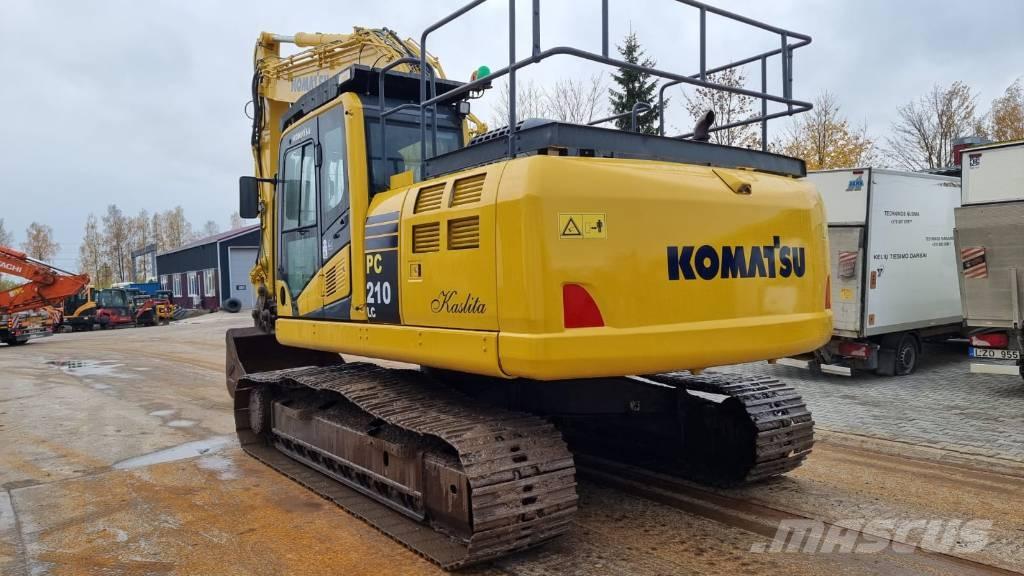 Komatsu PC 210 LC-10 Beltegraver