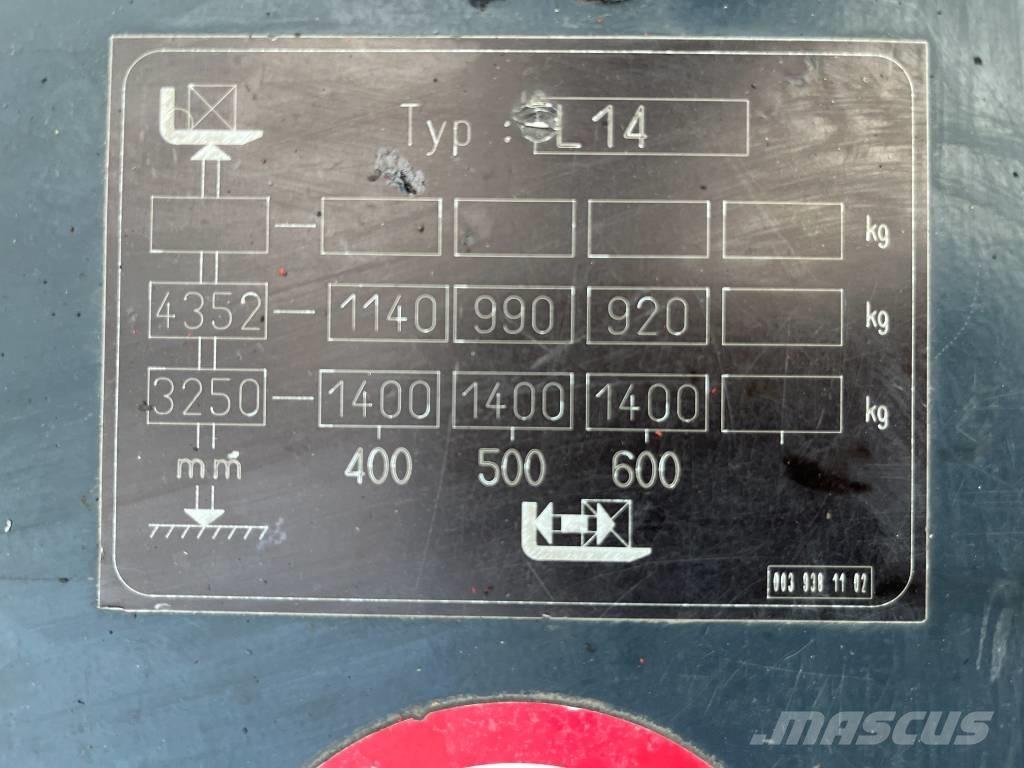 Linde L 14 V-3816 Stablere