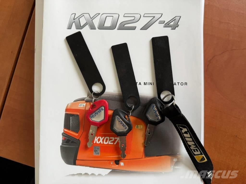 Kubota KX 027-4 Minigravere <7t