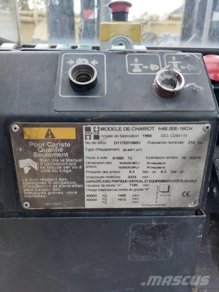 Hyster 48.00 E 16-CH Stortrucker