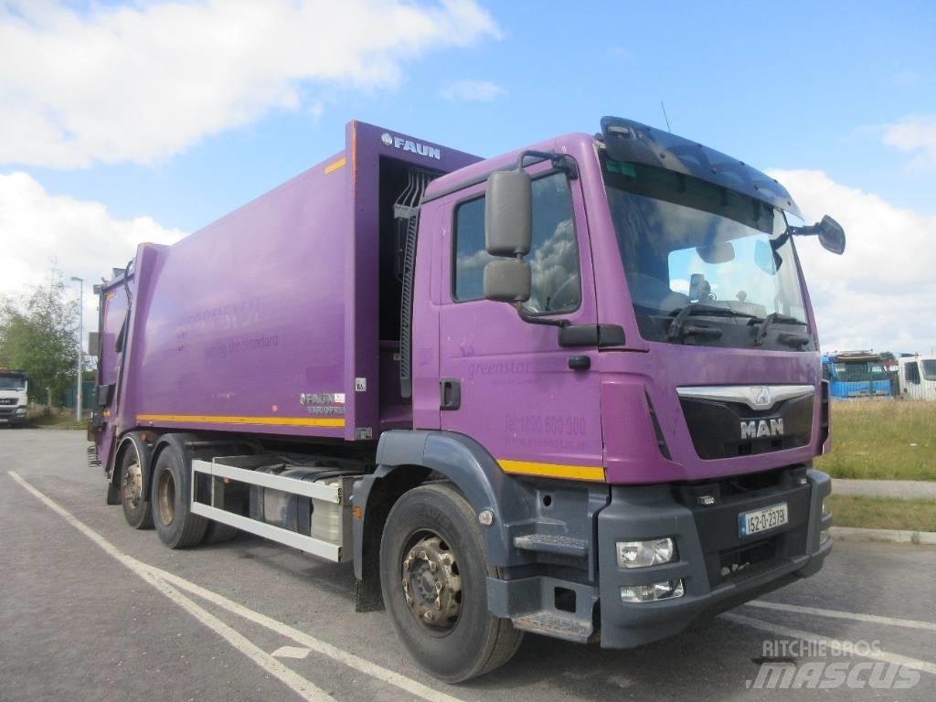 MAN TGM26.290 Renovasjonsbil
