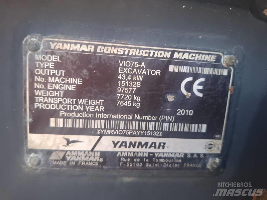 Yanmar Vio 75 A Midigravere 7 - 12t