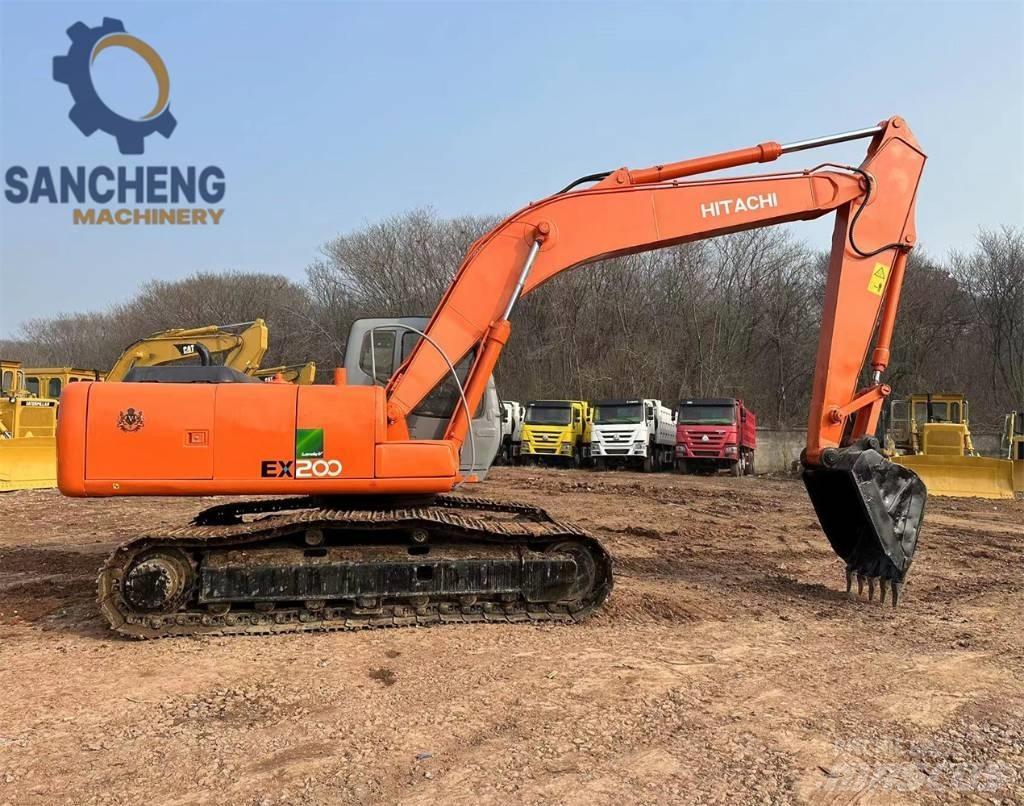 Hitachi EX 200 Beltegraver