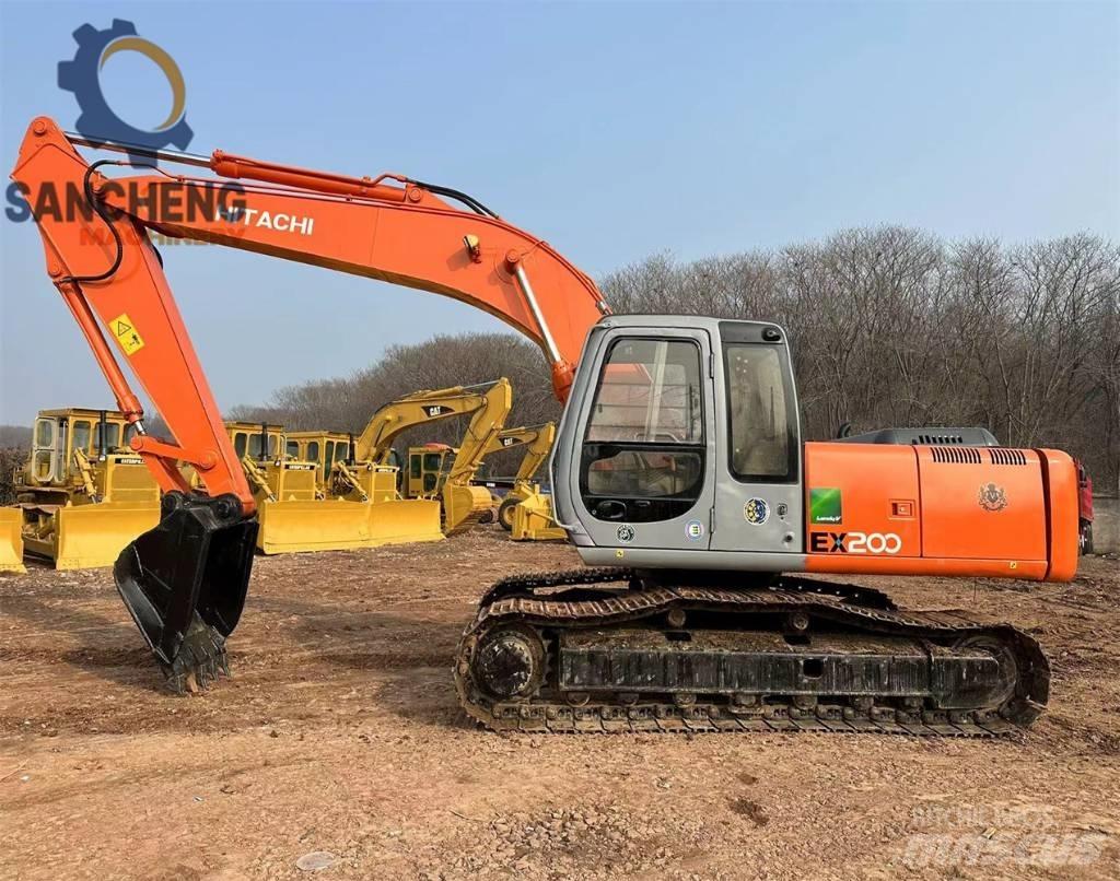 Hitachi EX 200 Beltegraver