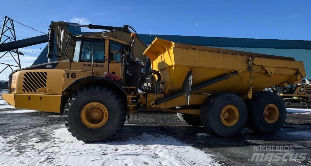 Volvo A 40 E Rammestyrte Dumpere