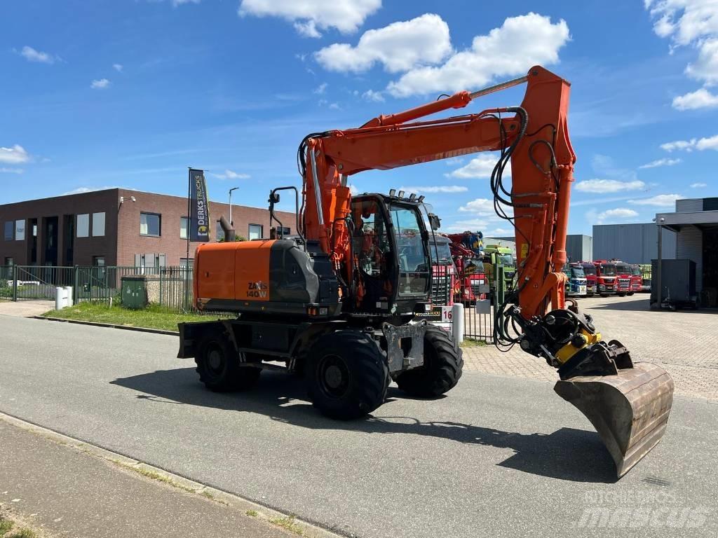 Hitachi ZX 140 W-5 Hjulgravere