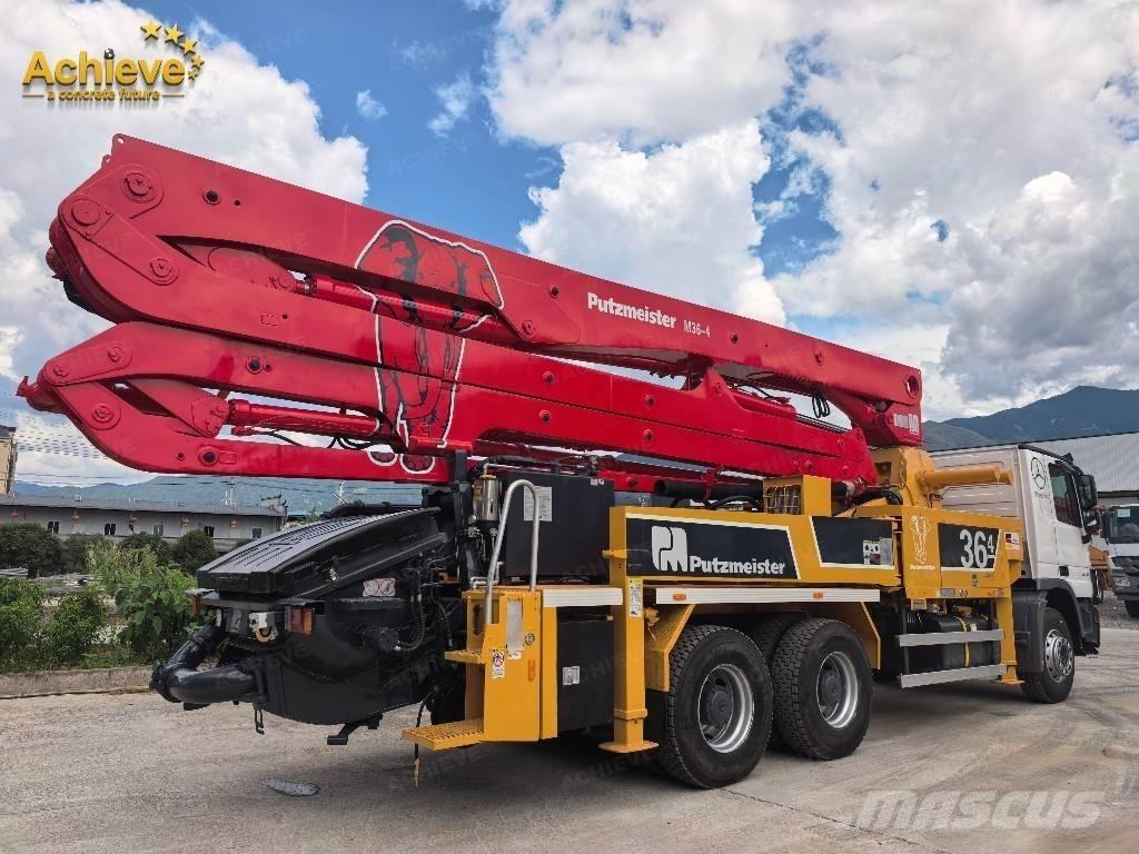 Putzmeister M 36 Betongpumpe biler