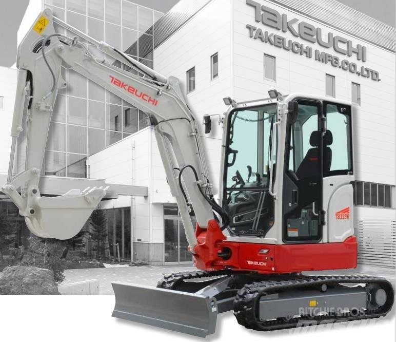 Takeuchi TB335R Minigravere <7t