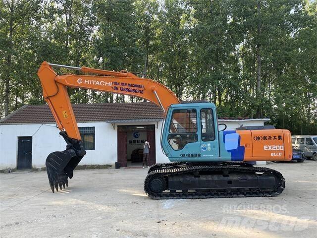 Hitachi EX200 Beltegraver