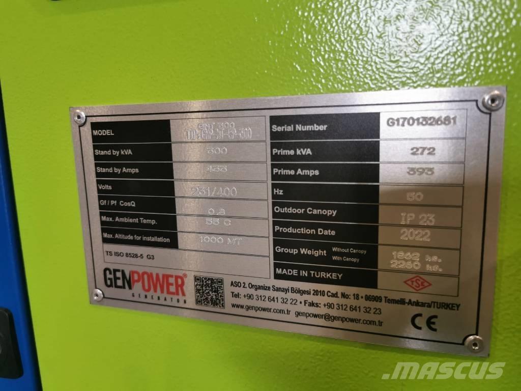 Genpower GNT 300 Diesel Generatorer