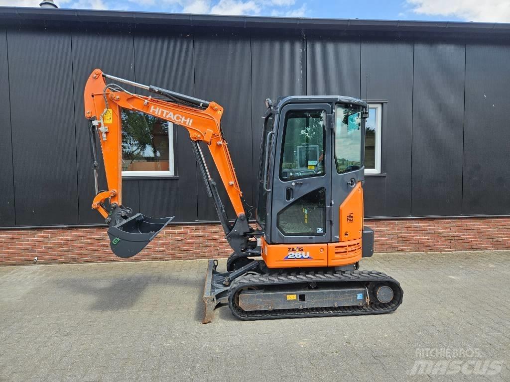 Hitachi ZX 26 Minigravere <7t