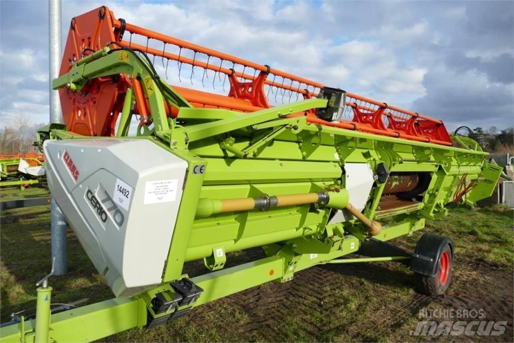 CLAAS Cerio 770 Hogst aggregat