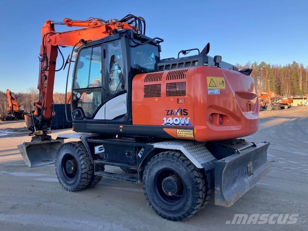 Hitachi ZX 140 WT-6 Hjulgravere