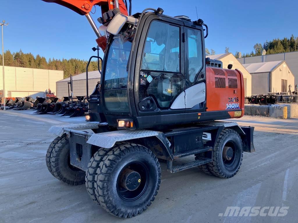 Hitachi ZX 140 WT-6 Hjulgravere