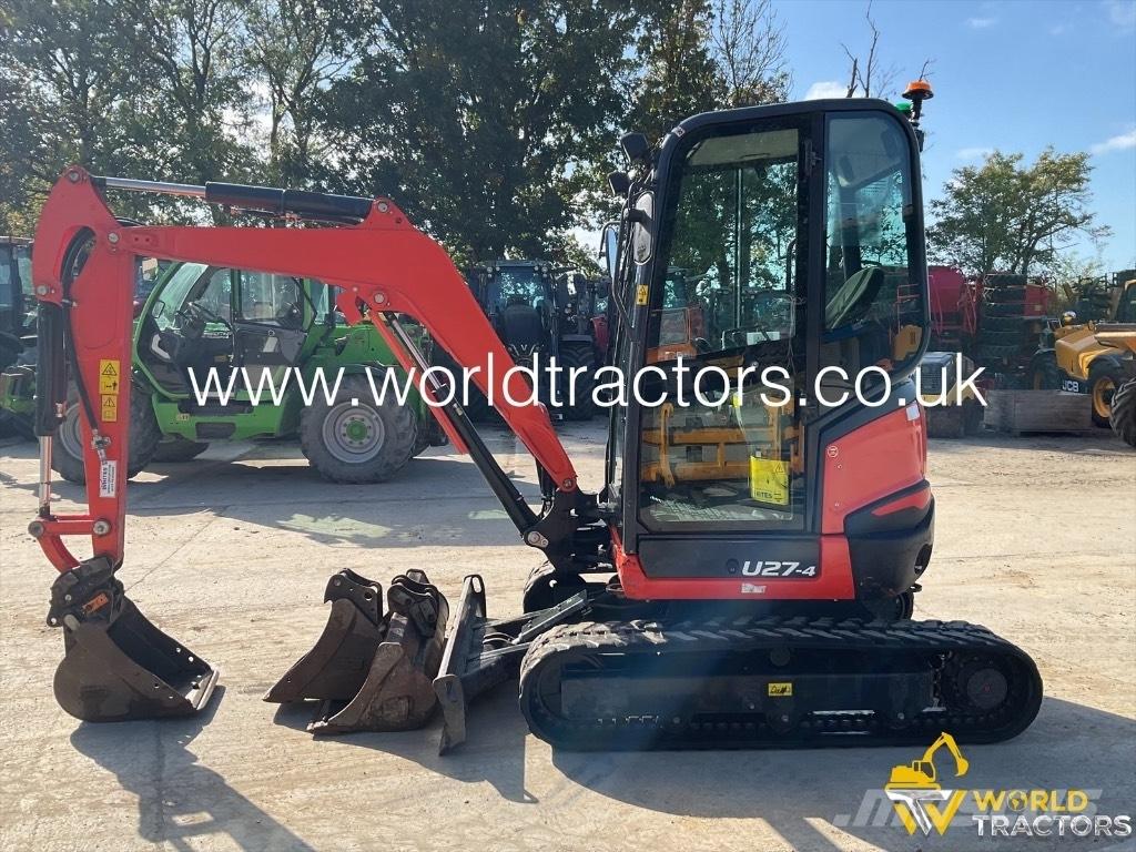 Kubota U 27-4 Minigravere <7t