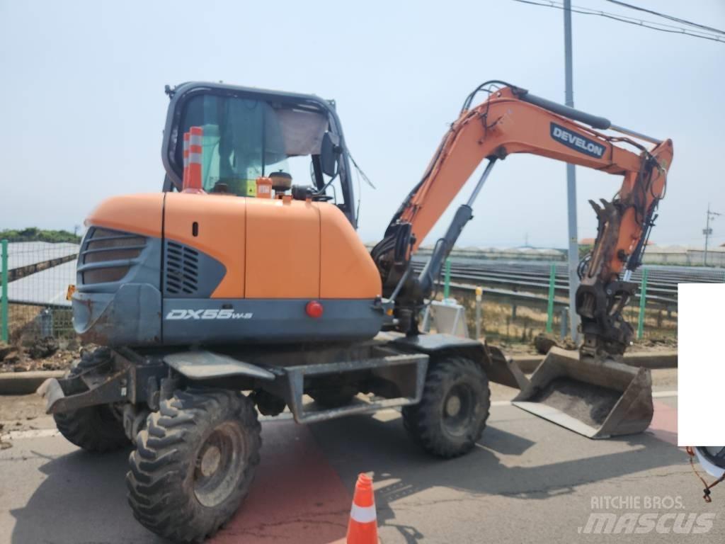 Doosan DX 55 W Hjulgravere