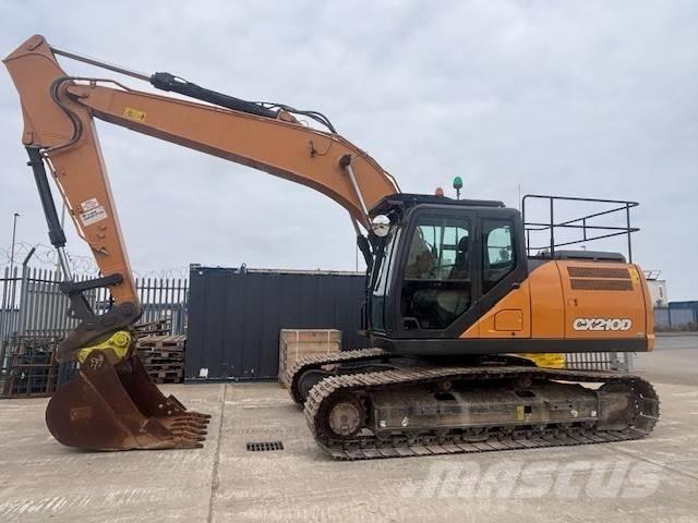 CASE CX 210 D Beltegraver