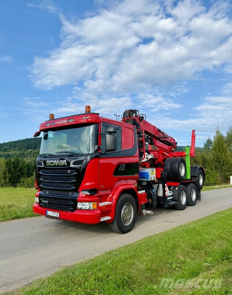 Scania R580 V8 6x4 Skapbiler